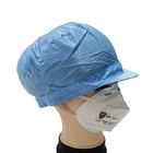 クラス100のクリーンルームのための5mmの縞ESDの帯電防止帽子