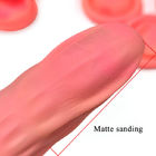 ピンクの塩素処理の乳液使い捨て可能な指の折畳み式ベッドは無光沢のスリップを非織った