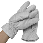 耐熱性OEMカーボン繊維5mmの格子反静的な手袋
