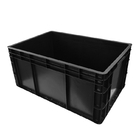 黒い浮彫りになるEsdのプラスチック大箱の反空電600x400x330mm