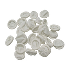 クリーンルームの白く使い捨て可能なニトリル指の折畳み式ベッド1000Pcs/Bag