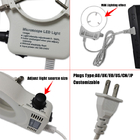 顕微鏡のための白い円LEDリング ライト 	ESDの安全な用具