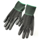 ESD産業摩耗のための反静的なPUのコーティングの手袋