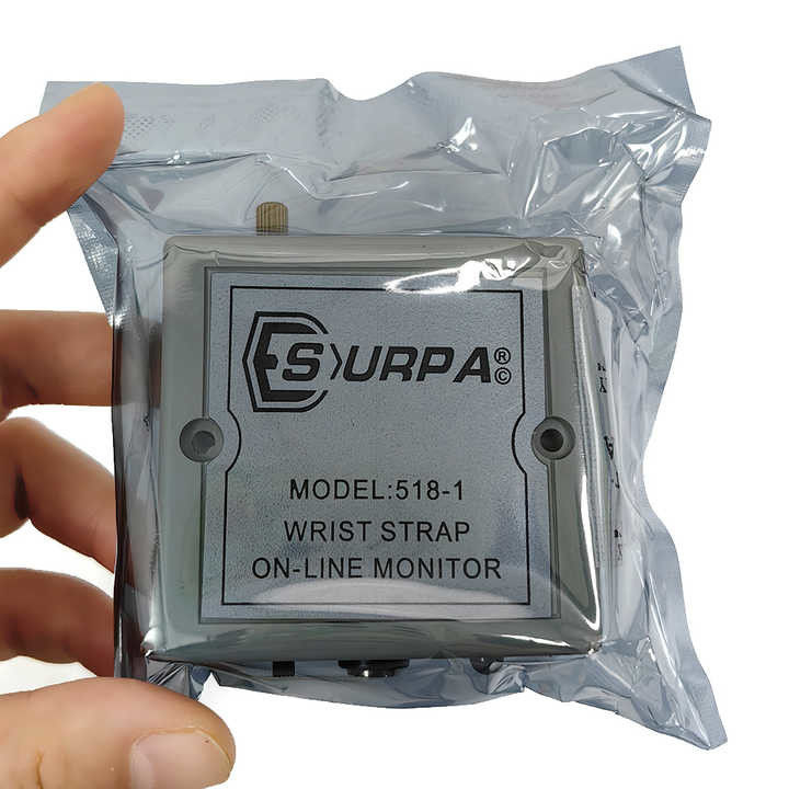 アンチ静的腕帯 オンラインモニタリング機器 SURPA 518-1 静的リング接地自動アラーム テスト