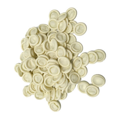 ASTM D3772の反静的な手袋の一般目的の白い粉にされた乳液指の折畳み式ベッド