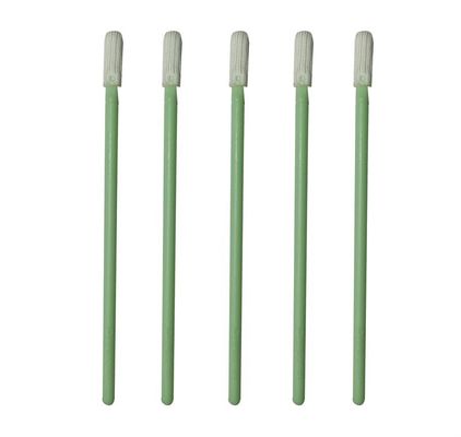 クリーンルームは層になるクリーンルームの消耗品ポリエステル先端の倍/単一を拭く