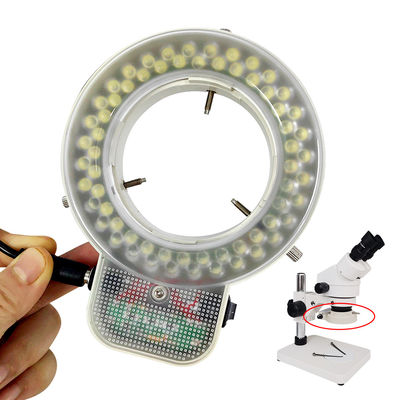 64T 顕微鏡 光源 LED リング顕微鏡ランプ